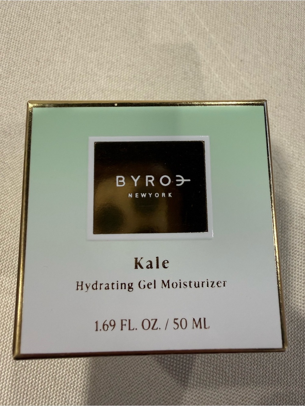 BYROE Kale Hydrating Gel Moisturizer - Mint